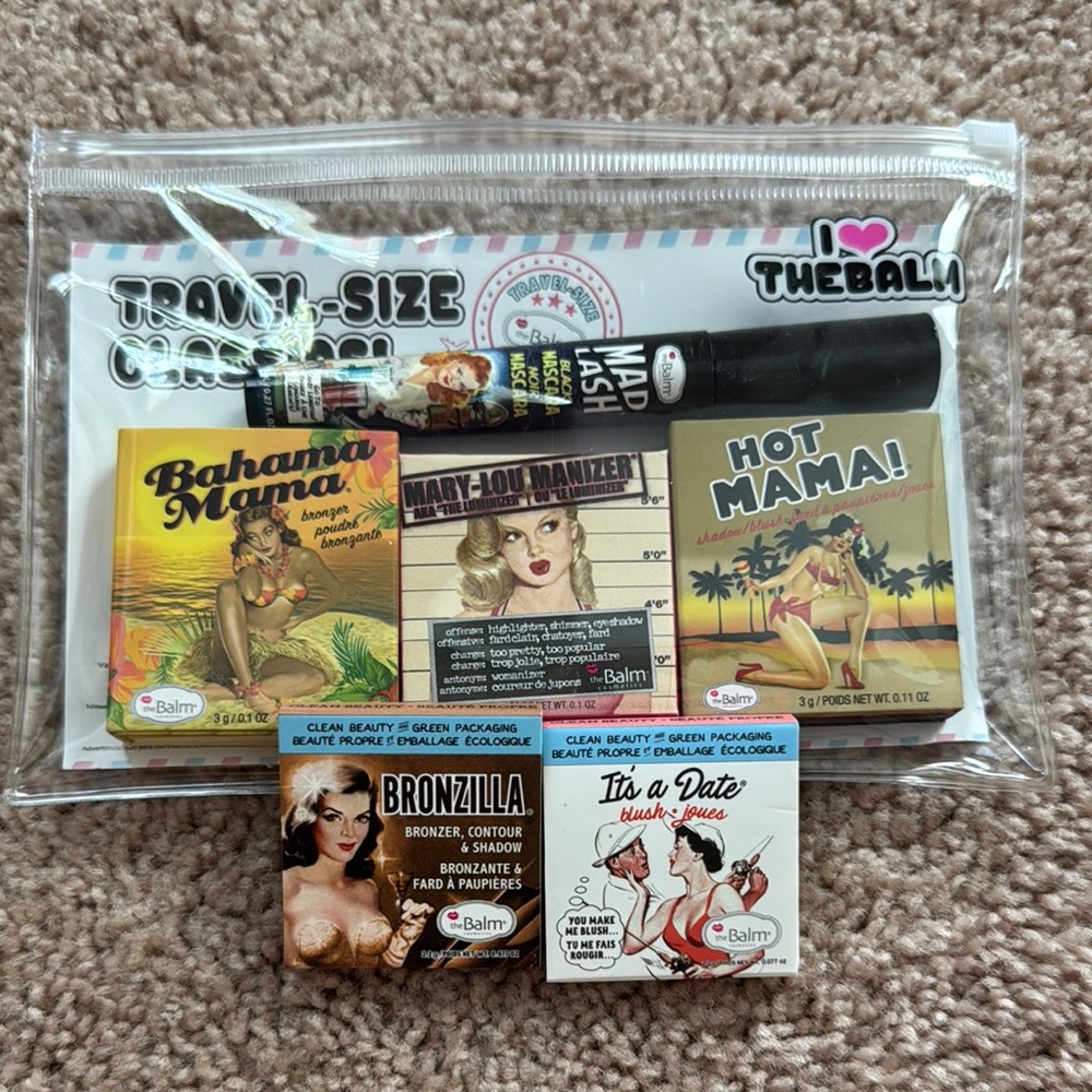 theBalm cosmetics travel Makeup Collection
